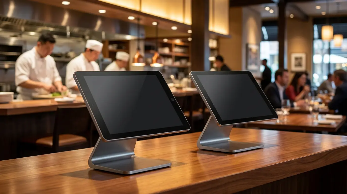 Deux systèmes de caisse sur tablette comparés